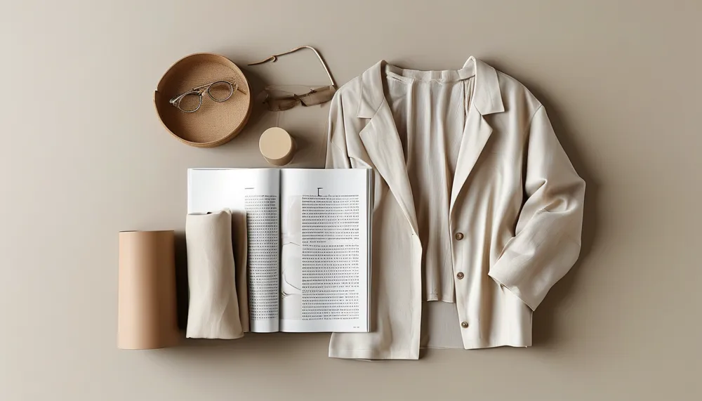 Styling flat lay