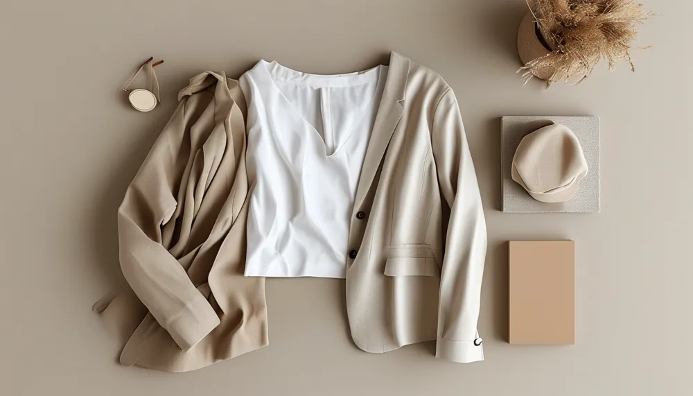 Styling flat lay